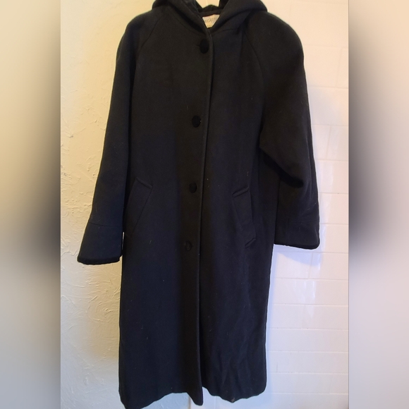 Vintage Forecaster of Boston Wool Coat w/ Cashmere Hood